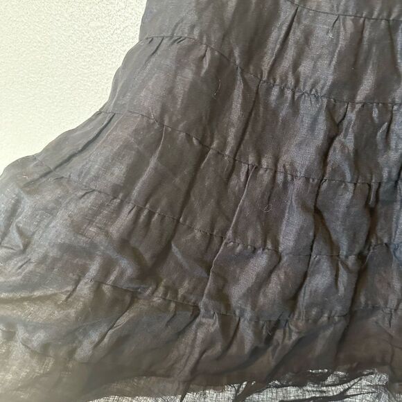 NWOT I.N.C International Concepts Women’s Long Black Maxi Skirt Size 0P - Picture 6 of 9